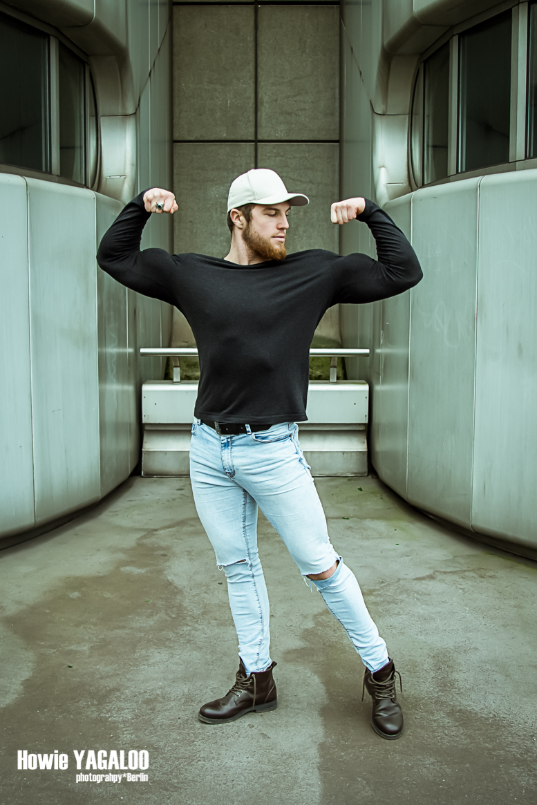 Male model photo shoot of HowieYagalooPhotography in Berlin
