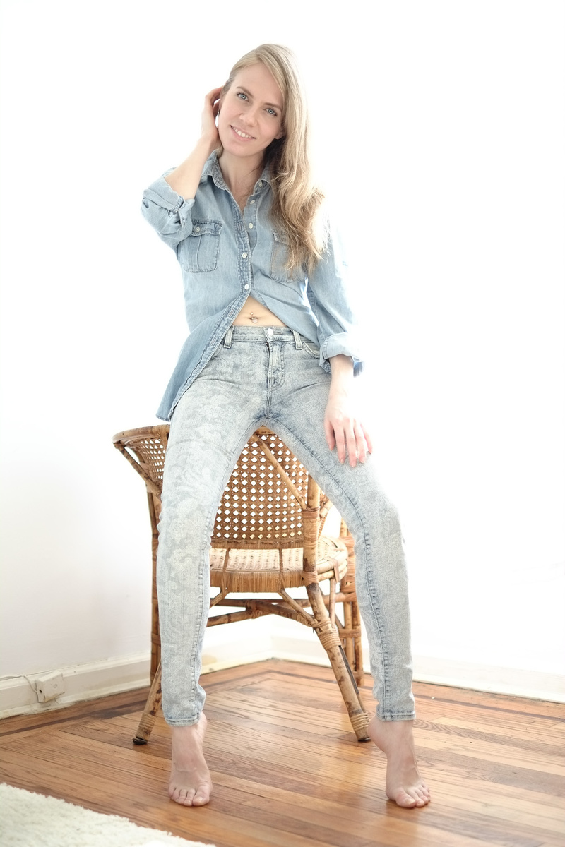 Female model photo shoot of Tina_Co by Sodium Studio in New York