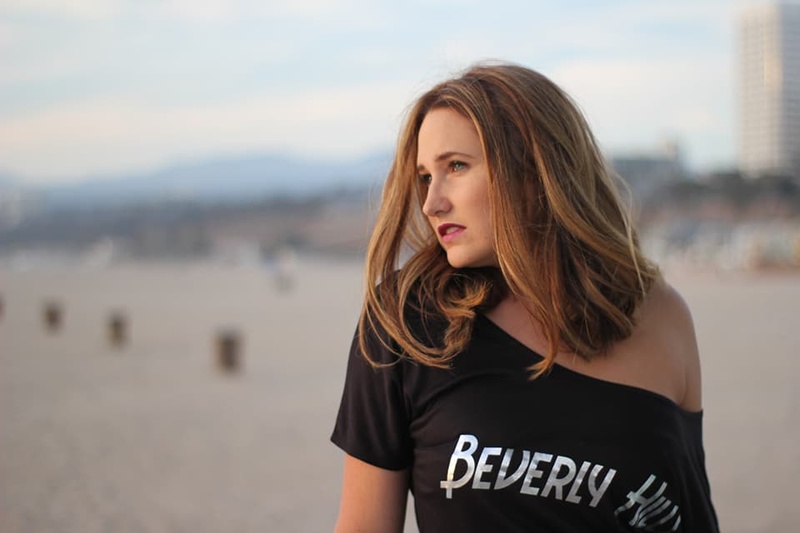 Female model photo shoot of Justine Stiemens in Santa Monica, CA