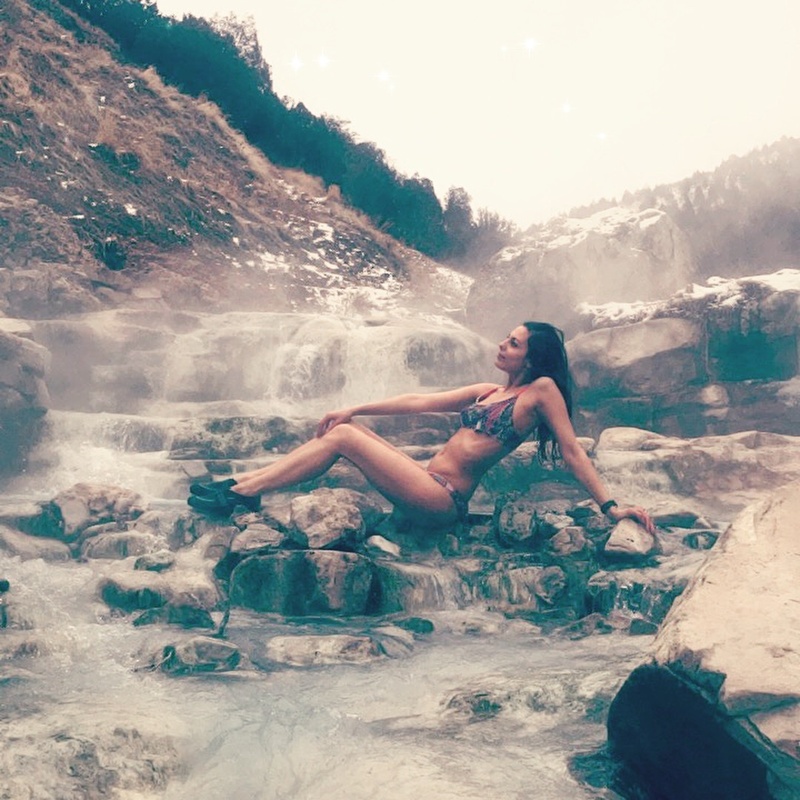 Female model photo shoot of Salt Lake Sweetie in Salt Lake City Hotsprings