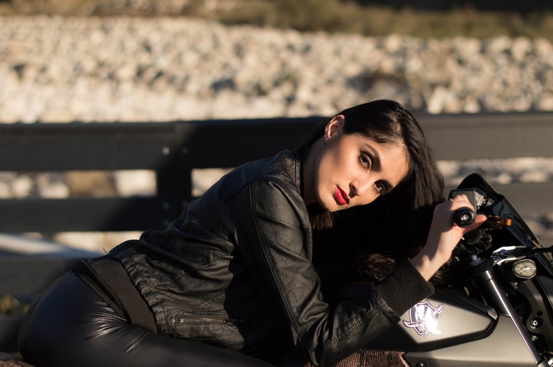 Female model photo shoot of Linrey in Highland, CA
