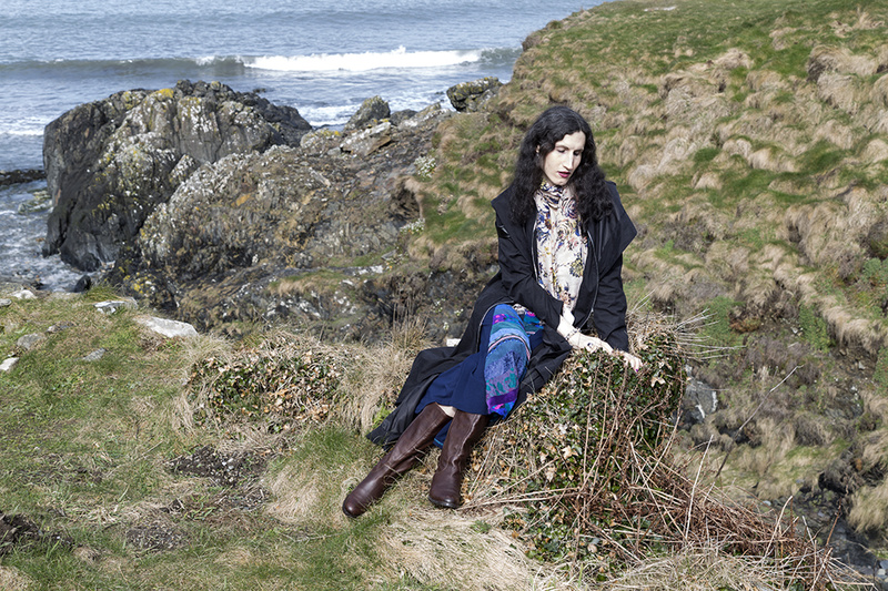 Female model photo shoot of Persephone P in Pembrokeshire Coast