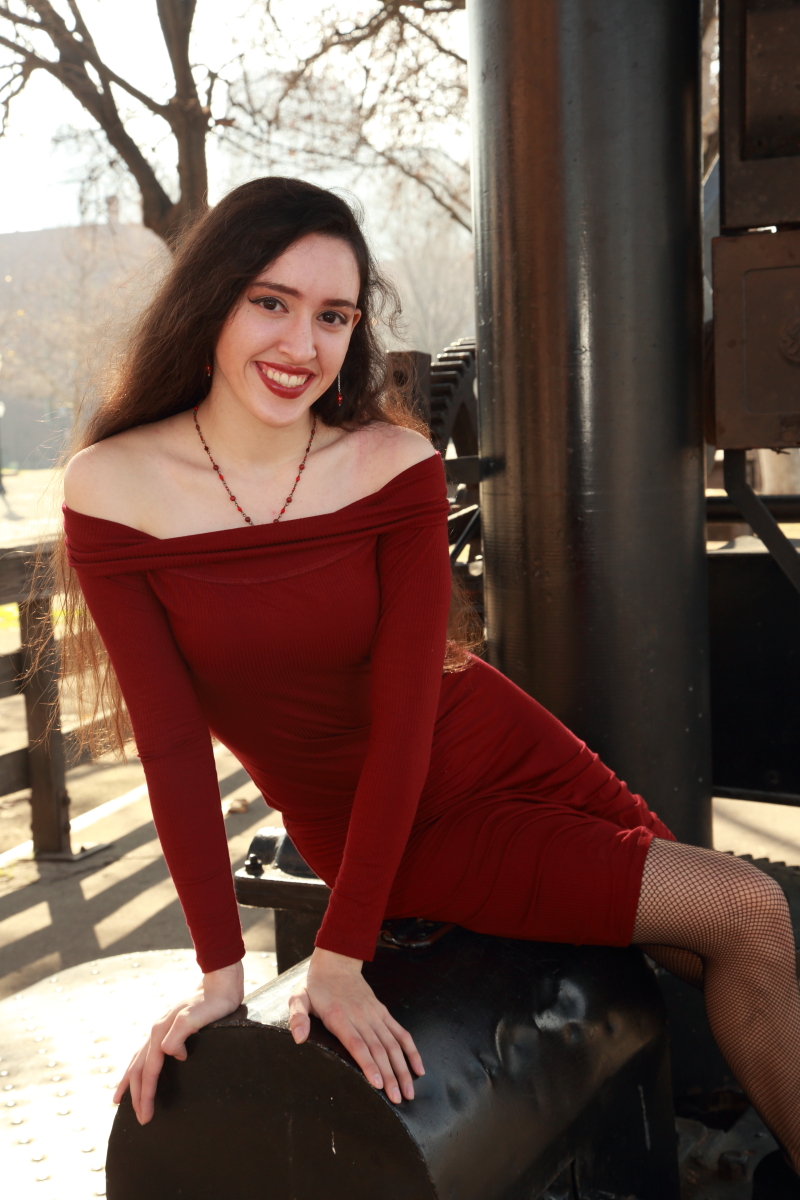 Female model photo shoot of SavvygeRose by Alluring Photography in Old Sacramento