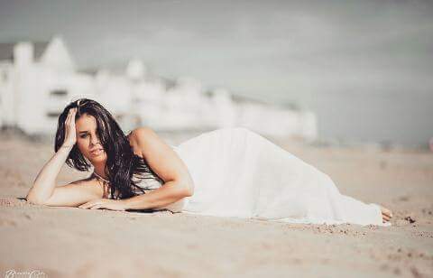 Female model photo shoot of Va_Saltlife