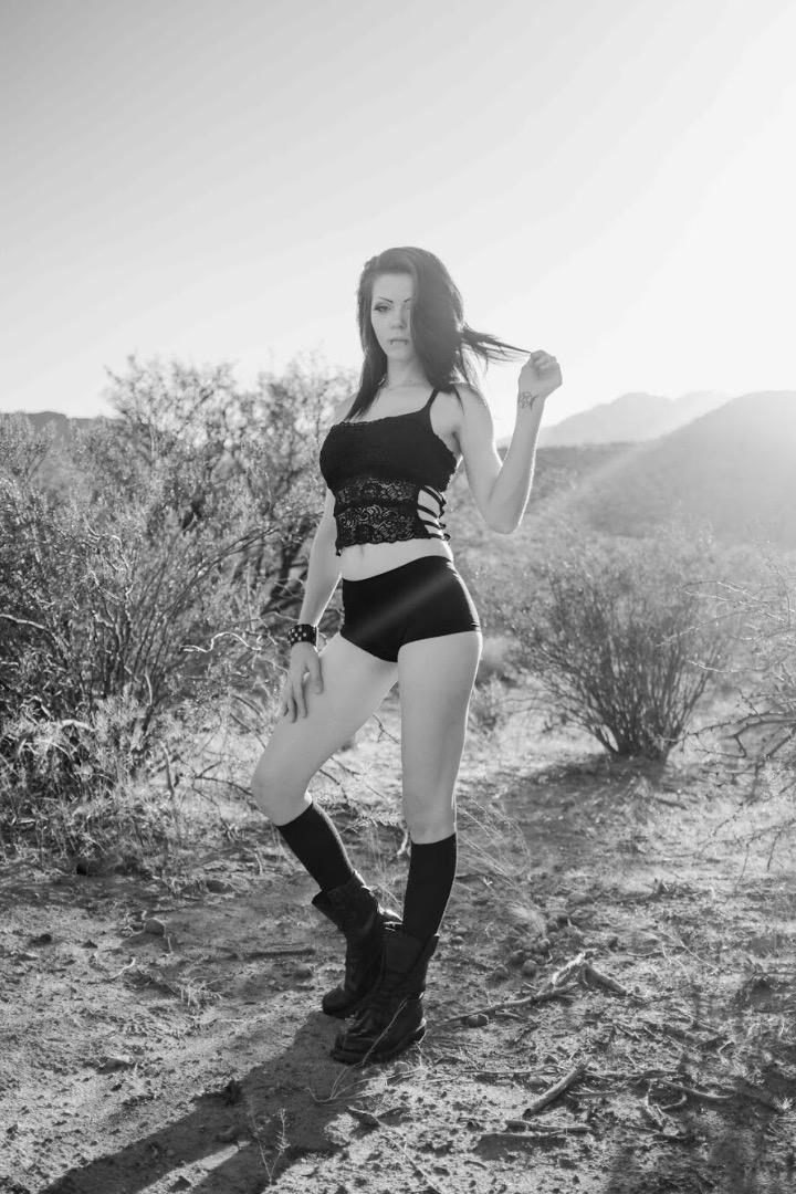 Female model photo shoot of Dani Destruct in Las Vegas, NV