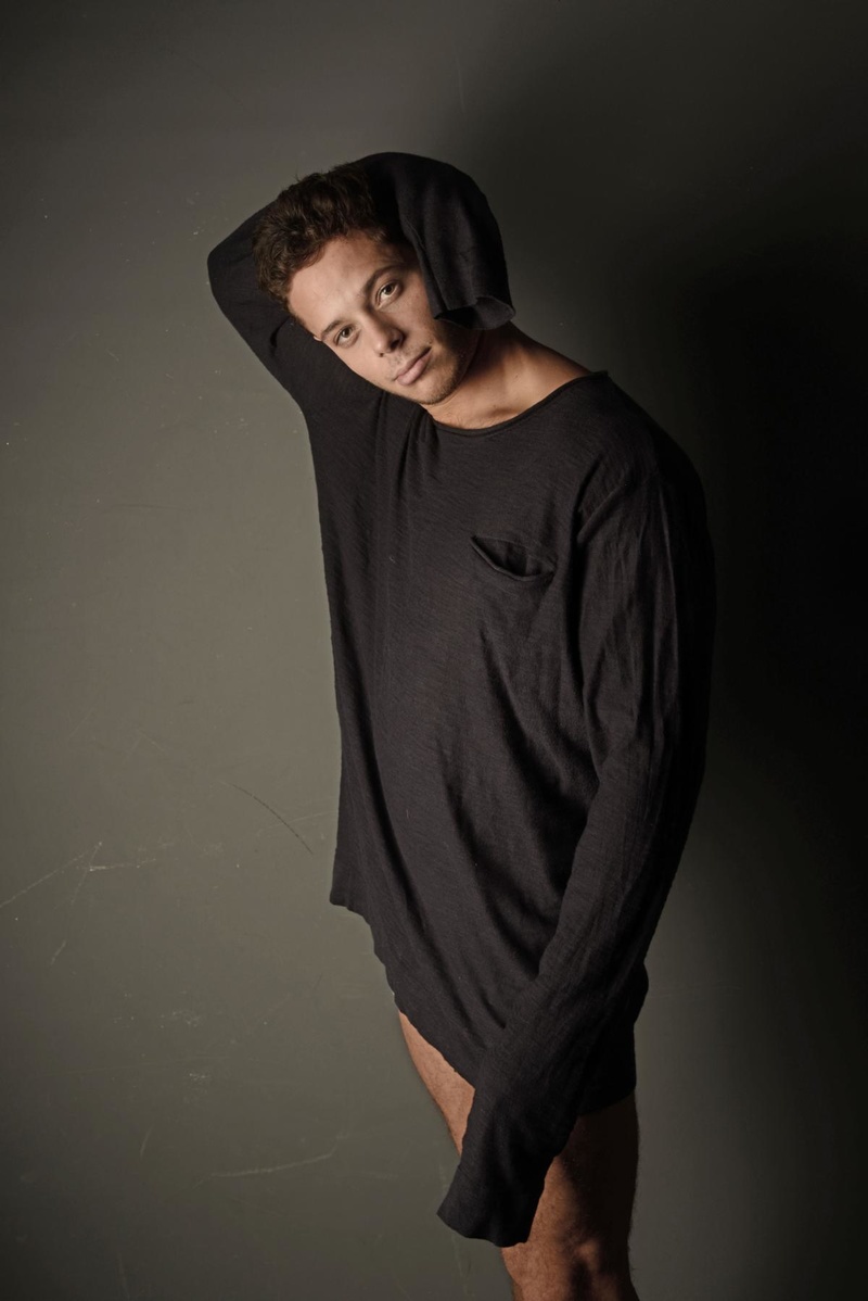 Male model photo shoot of Nicolai Rapit