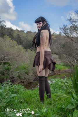 Male model photo shoot of Witchy craft in Nature