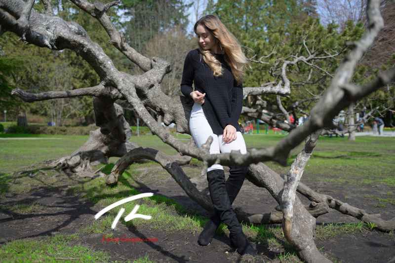 Male and Female model photo shoot of Terry Lacey and lexy_loulou in Vancouver