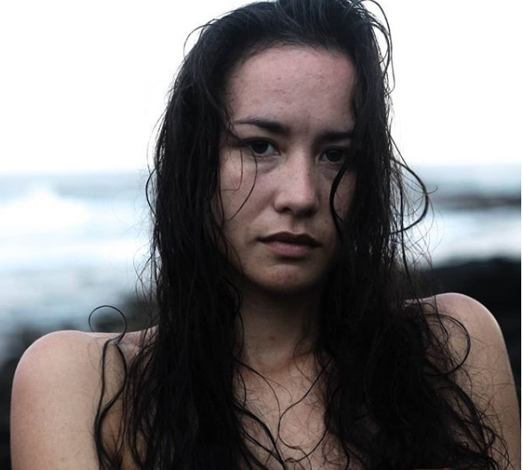 Female model photo shoot of LIKO in Hawaii's Big Island