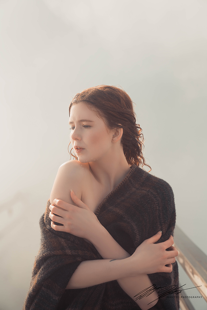 Female model photo shoot of Icelandic Selkie by Matthew R Hampton in Iceland