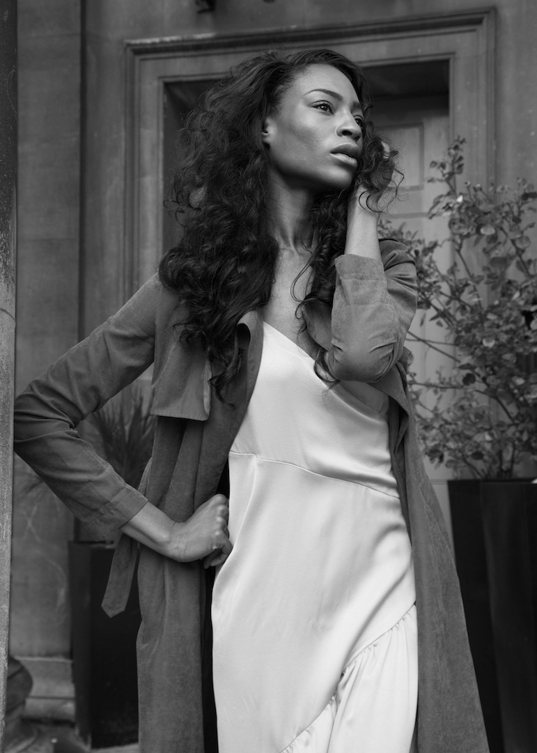 Female model photo shoot of Sanni in London