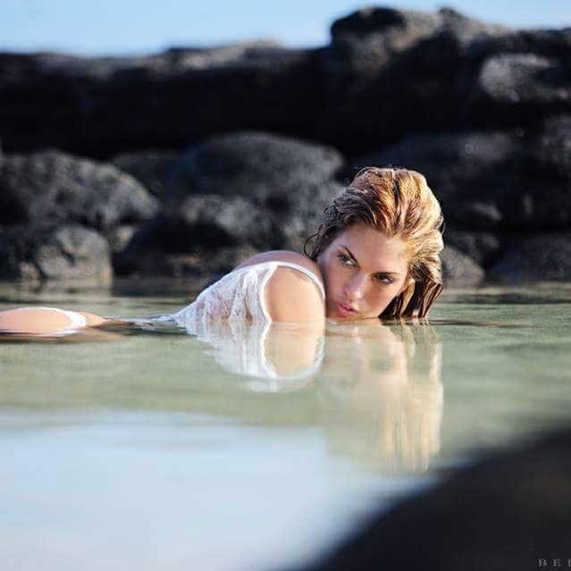 Female model photo shoot of Leiana in Hawaii