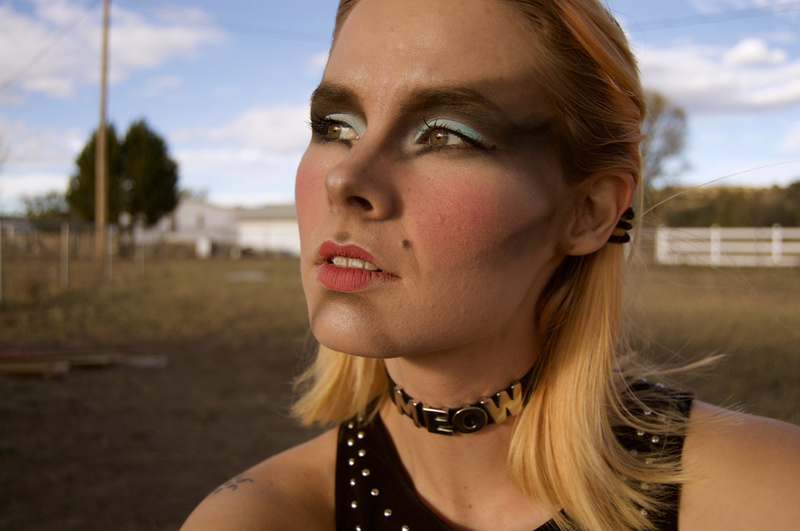 Female model photo shoot of Strawberry Coffin in Silver City, NM