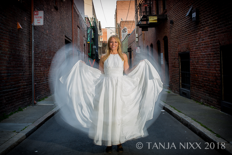Female model photo shoot of Tanja Nixx in San Francisco