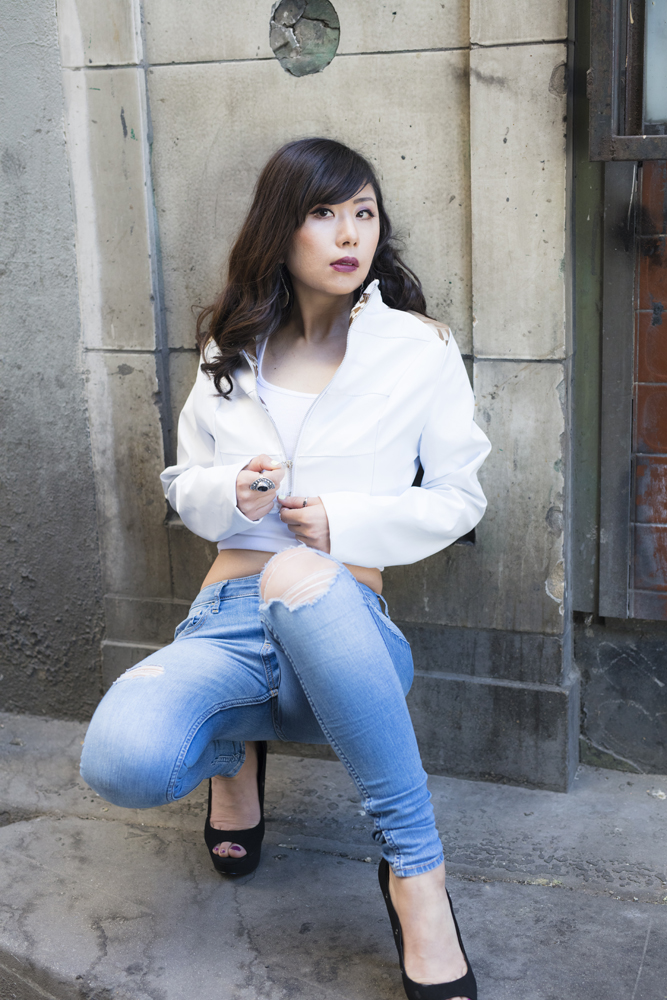 Female model photo shoot of Miki Hayashi