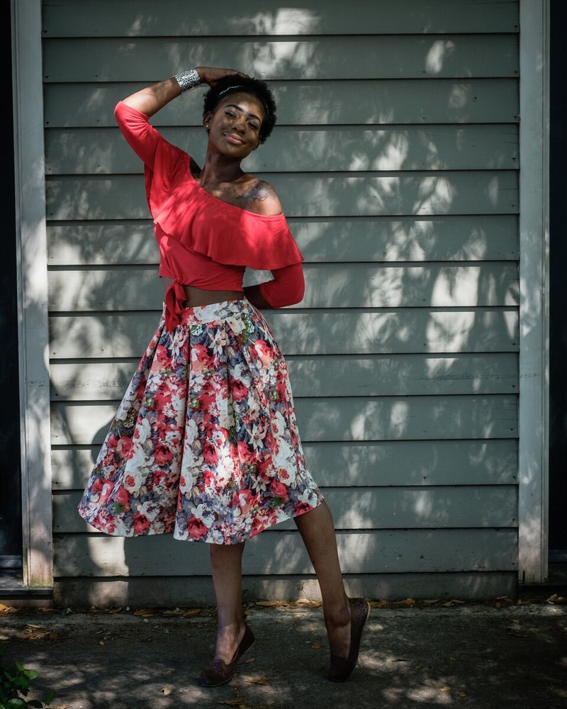 Female model photo shoot of Kori Marie in Downtown Charleston, SC