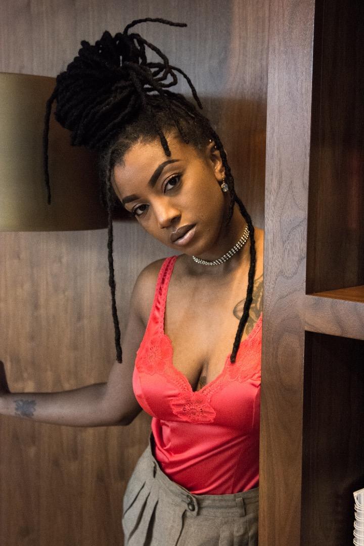 Female model photo shoot of Cookiie Trinidad