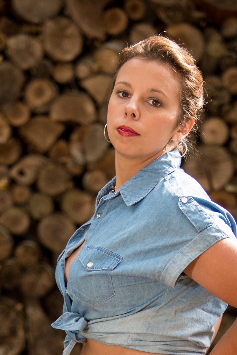 Female model photo shoot of BenevolentBeauty29 by Vphotography in Hocking Hills