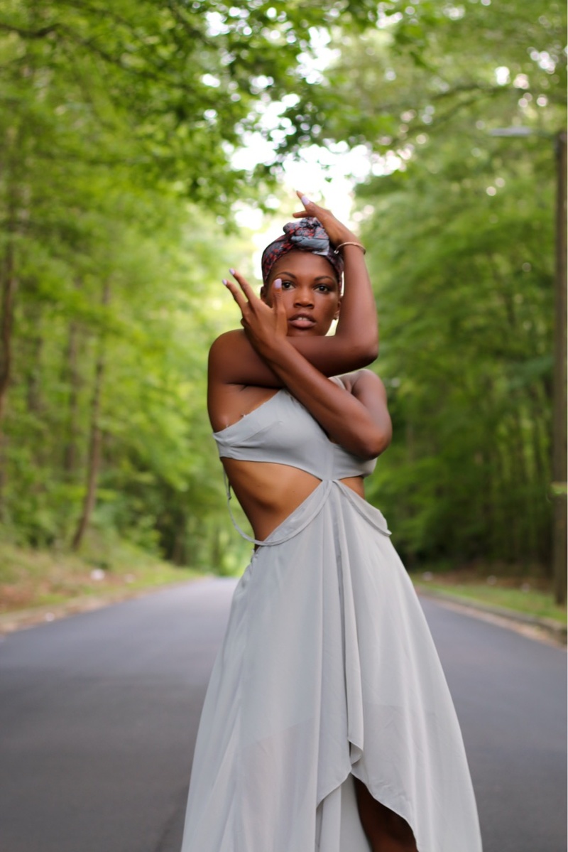 Female model photo shoot of Omolola in Atlanta, Georgia