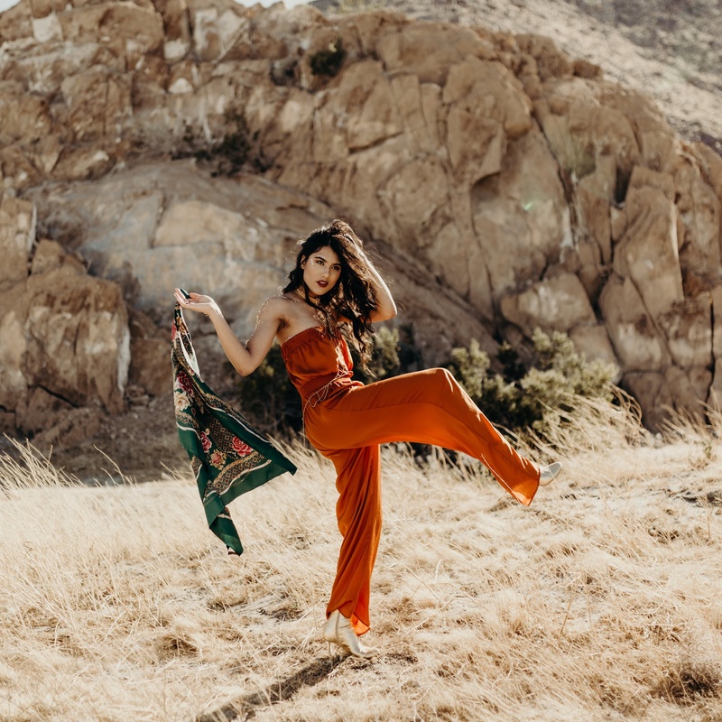 Female model photo shoot of Jennalyn Ponraj in Coachella Valley
