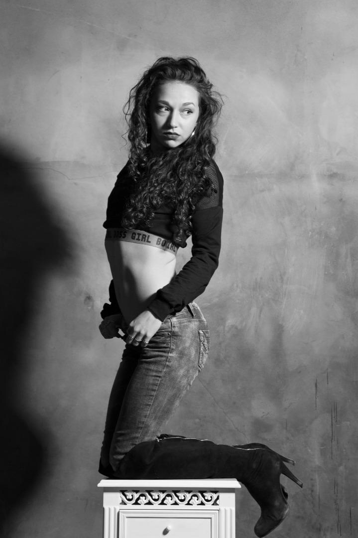 Female model photo shoot of kayah_louisa