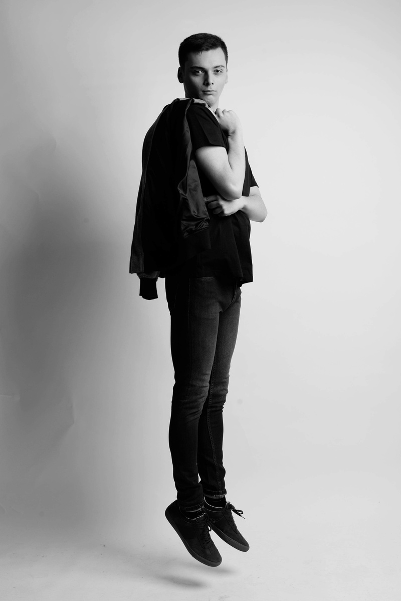 Male model photo shoot of CharlieAJJJones in Visual Studios (Cameden)