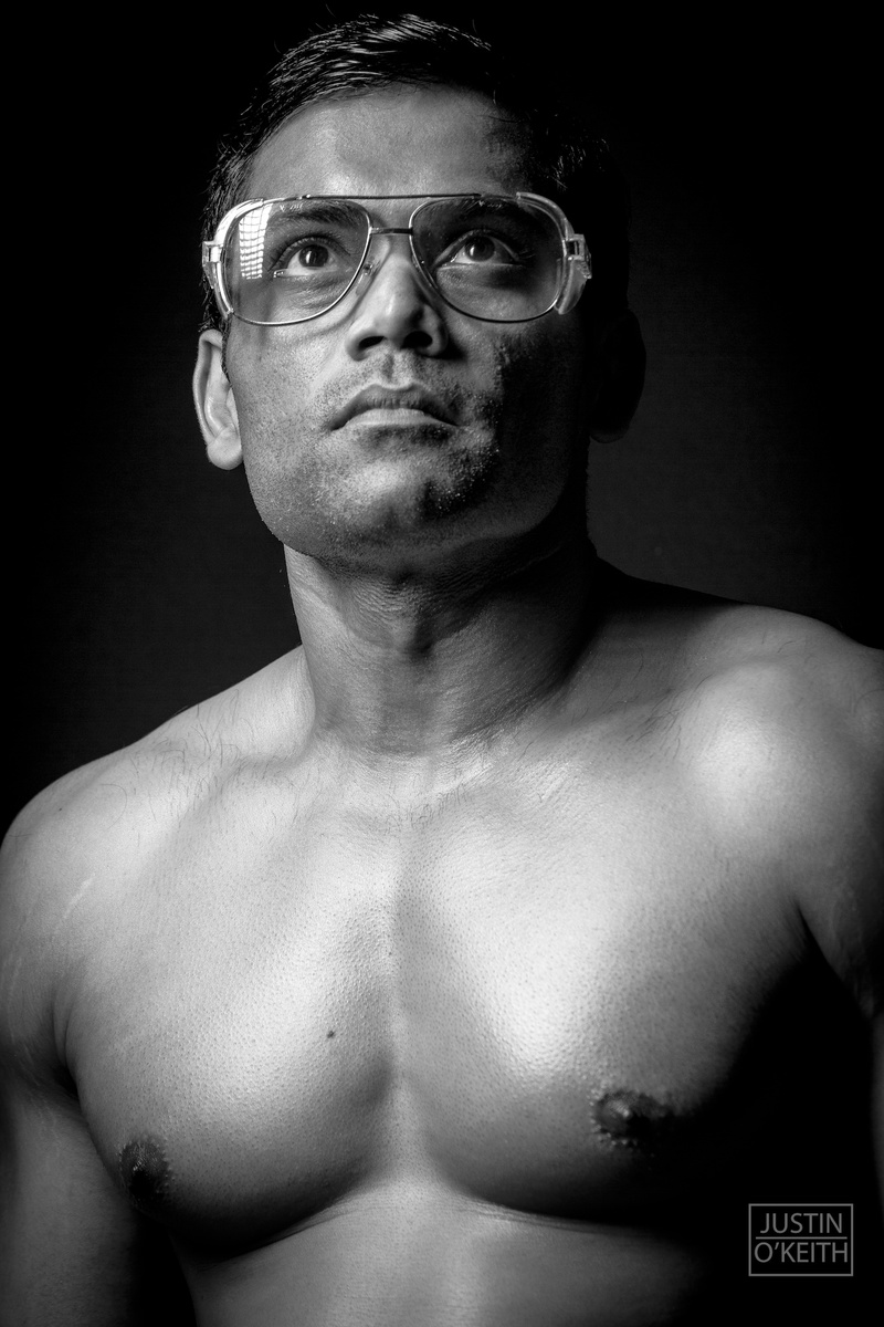 Male model photo shoot of aswath by Justin OKeith Creative