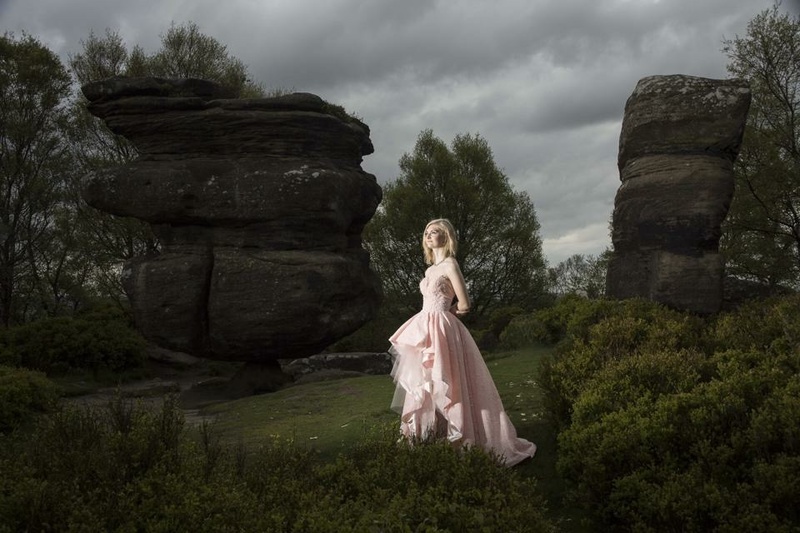 Female model photo shoot of CaitlynG in Brimham Rocks, N Yorkshire, UK