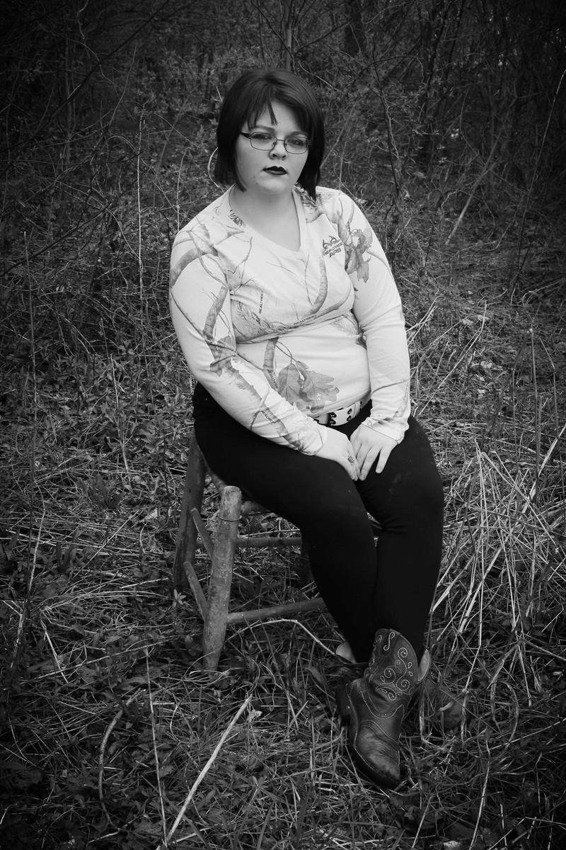 Female model photo shoot of Realist 97 in Falmouth, KY