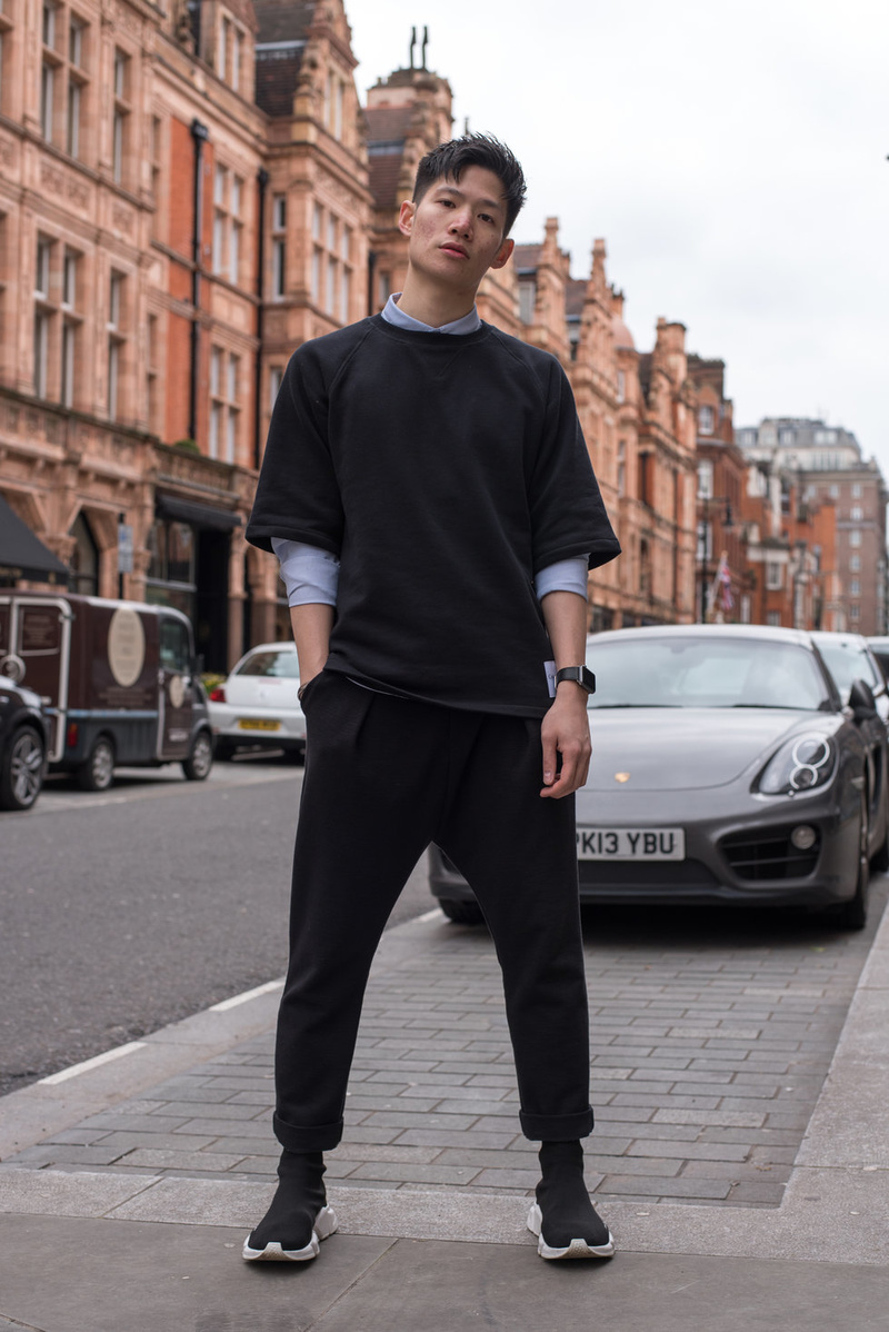 Male model photo shoot of boyaomen in Mayfair