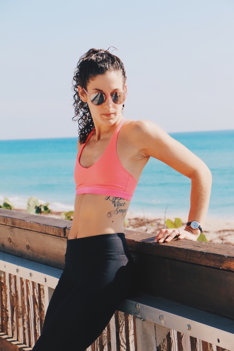 Female model photo shoot of Agentstephanie in Palm beach