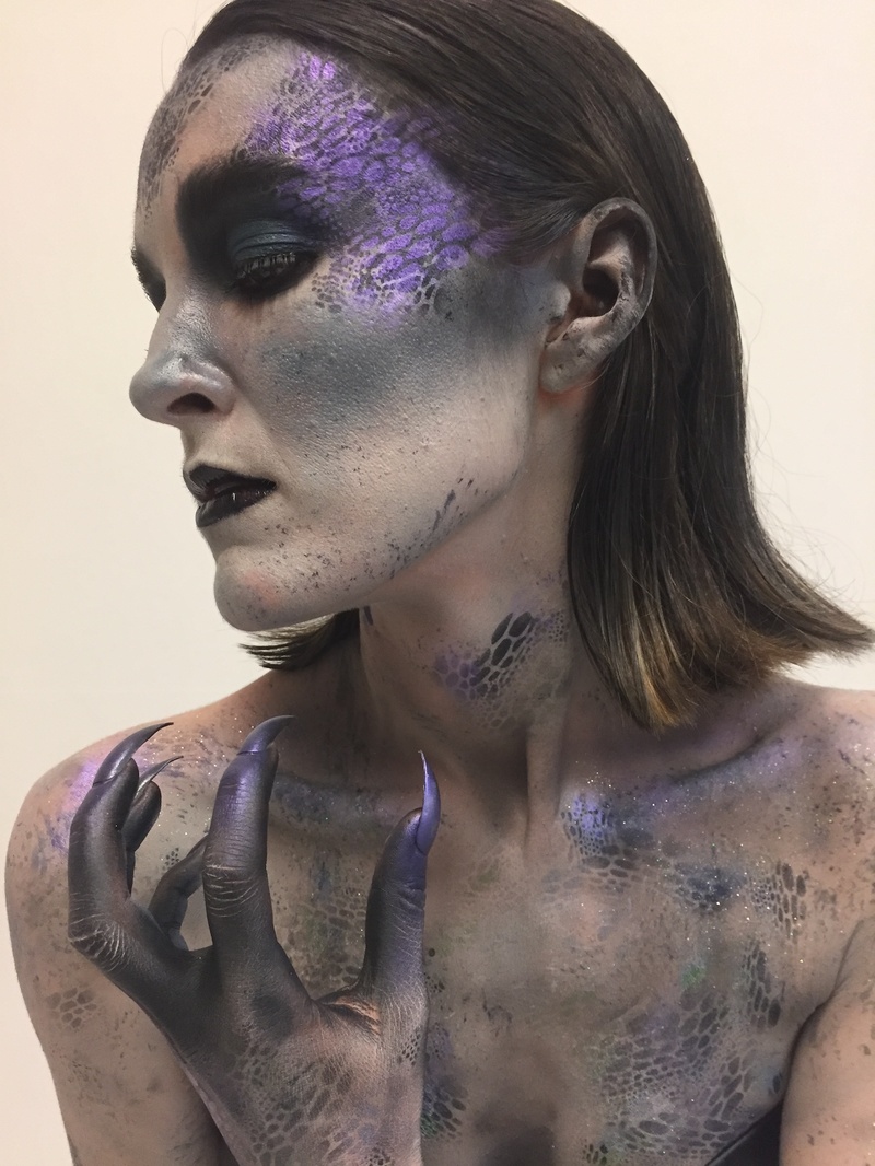 Female model photo shoot of Megan Rae Makeup