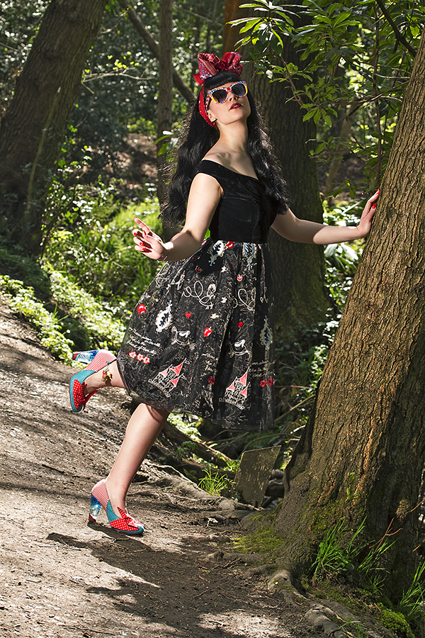Female model photo shoot of misslottielu by ALTERNATIVE AND PIN UP and FASHION AND BEAUTY in Keston Lakes, Kent