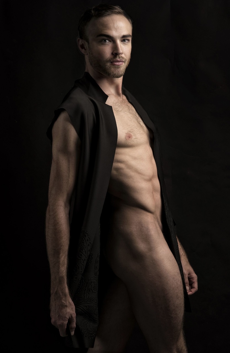 Male model photo shoot of Adam J Sinclair by Dark Shadow Sydney  in Mullens St. Studios