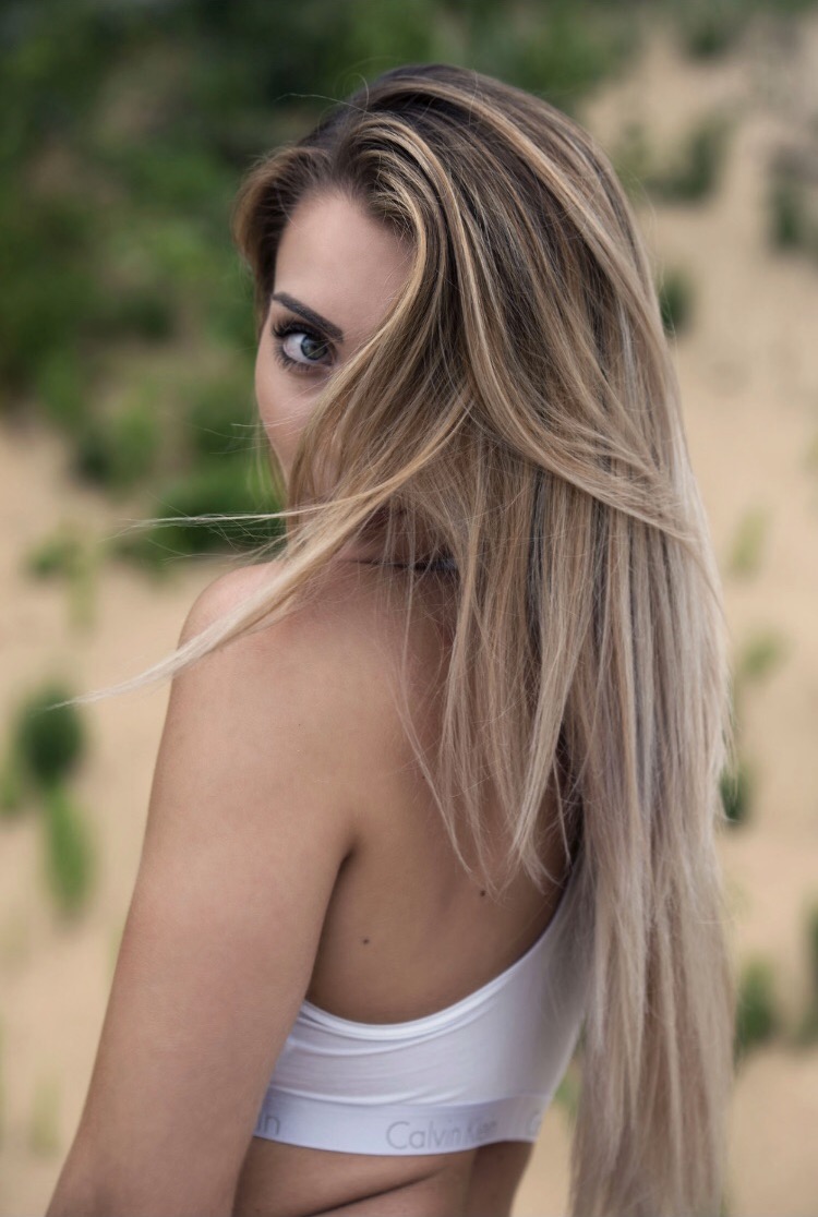 Female model photo shoot of Kaitlyn Corl in Mt. Baldy