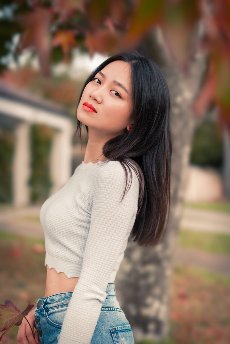 Female model photo shoot of Julia zhou