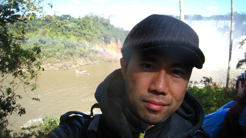 Male model photo shoot of FrankyLee in River Iguazú