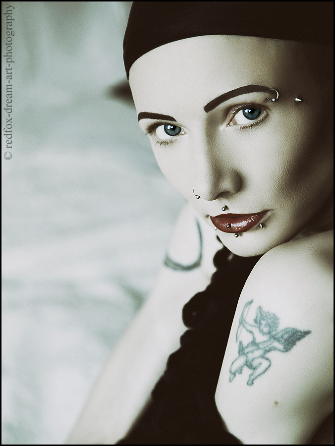 Female model photo shoot of redfox Verena Gredler