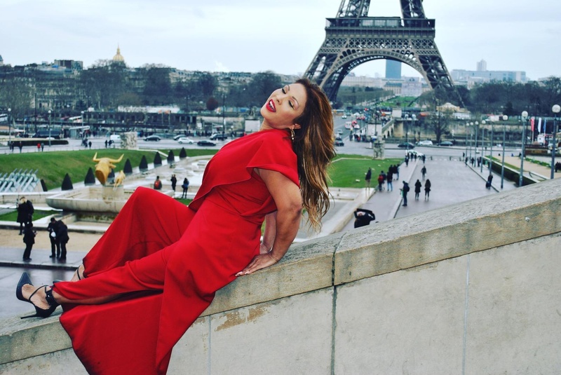 Female model photo shoot of Arelys P in Paris, Fr