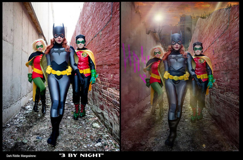 Male model photo shoot of Dark Riddle in Gotham City