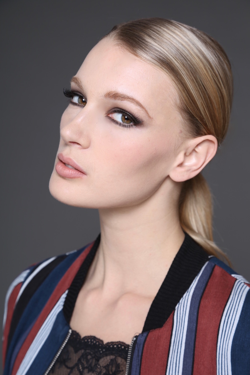 Female model photo shoot of Melissa Mitchell Makeup