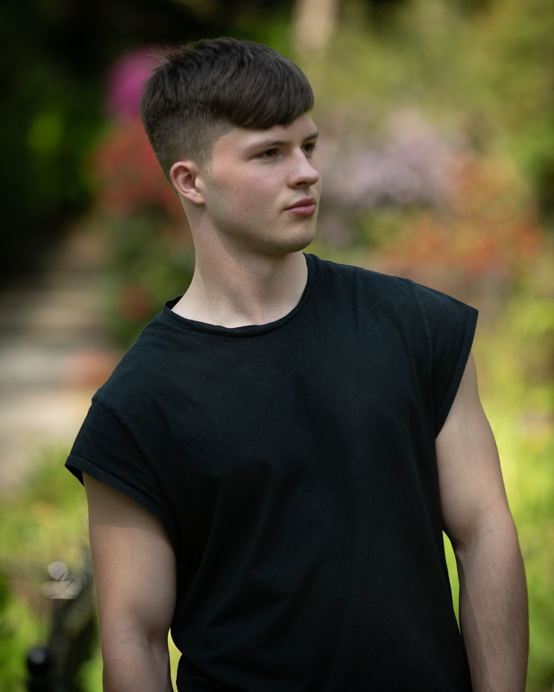 Male model photo shoot of JackLambourn in Fletcher Moss Park & Botanical Gardens