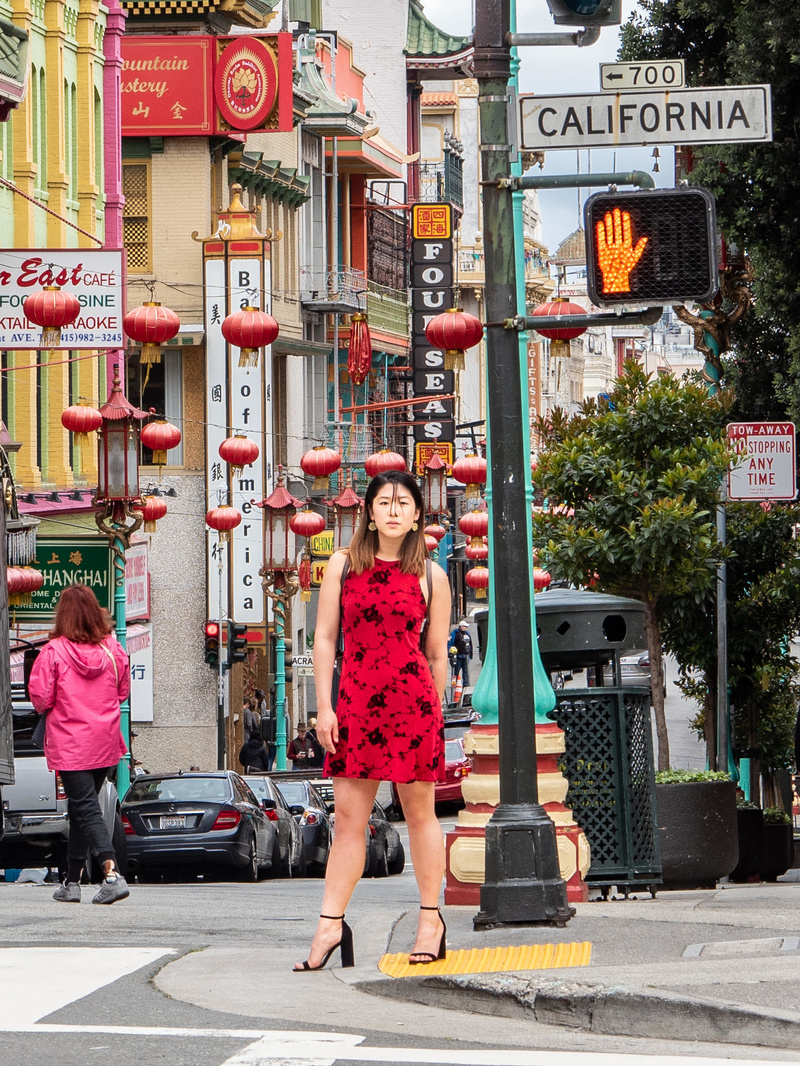 Female model photo shoot of stephlovesveggies in San Francisco