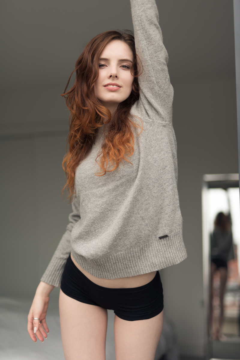 Female model photo shoot of annfrostmodel in London