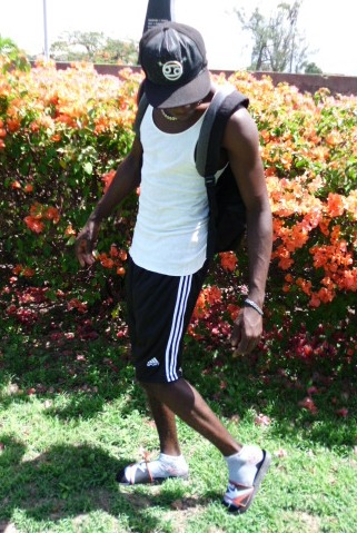 Male model photo shoot of Jahviw in National Hero's Park, Kingston Jamaica