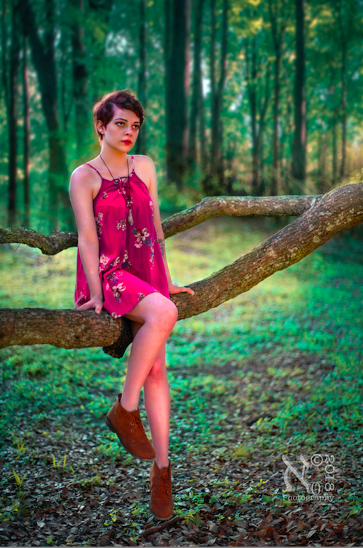 Female model photo shoot of JordanBergeron by AlephNotPhotography