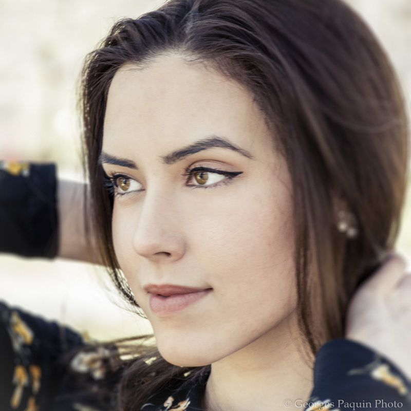 Female model photo shoot of Mayeva Lena in Parc Lafontaine