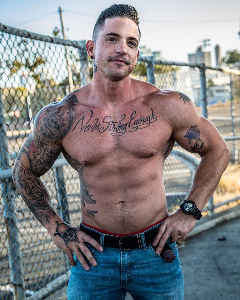 Male model photo shoot of JustinXFit84 by Daveland Photography in Balboa Park