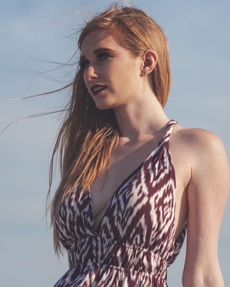 Female model photo shoot of Hannah Wagster in Surfside Beach, South Carolina