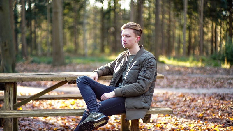 Male model photo shoot of aaronklomp in Lunteren